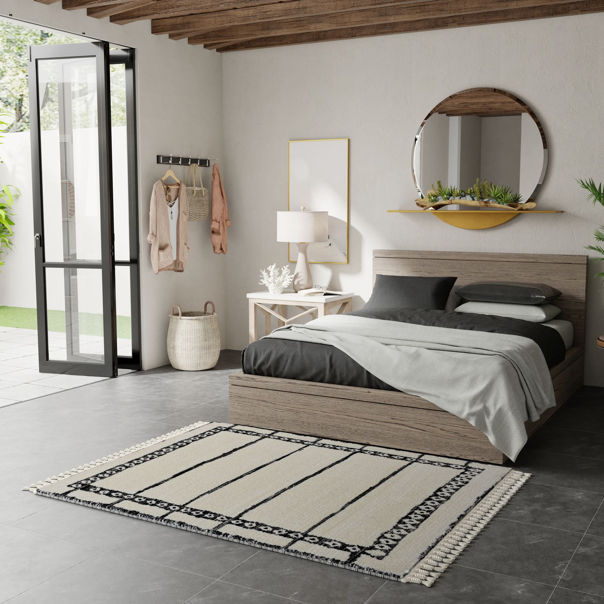 Mason Brooks Catalan IB40A Transitional Geometric 8'3" X 10'0" Area Rug