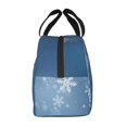 thumbnail image 2 of Lsque Snowflakes1 Pattern Lunch Bag Women/Men Insulated Lunch Box,Small Leakproof Cooler Food Lunch Containers Reusable High Capacity Lunch Tote Bags, 2 of 6