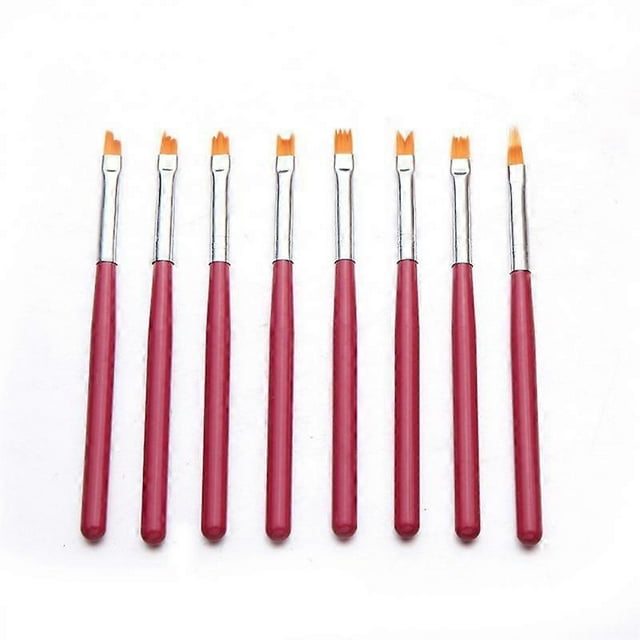 Nail Brush Gel Brush For Manicure Nail Art 8Pcs/Set Nail Brush Acrylic Liquid Powder