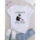thumbnail image 2 of Camiseta De Verano Para Mujer, Moda Informal, Ropa Cómoda, Camisetas De Manga Corta MGraphic Print Crew Neck T-Shirt, Casual Short Sleeve T-Shirt For Spring & Summer, Women's ClothingFather's Day, M, 2 of 6