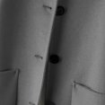thumbnail image 4 of 6-7 Years Little Girls Wool Coat Long Button Down Lapel with Pockets Winter Outerwear, 4 of 6