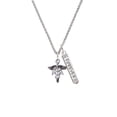 thumbnail image 2 of Delight Jewelry Silvertone Caduceus - PA Silvertone Forever Bar Charm Necklace, 23", 2 of 4