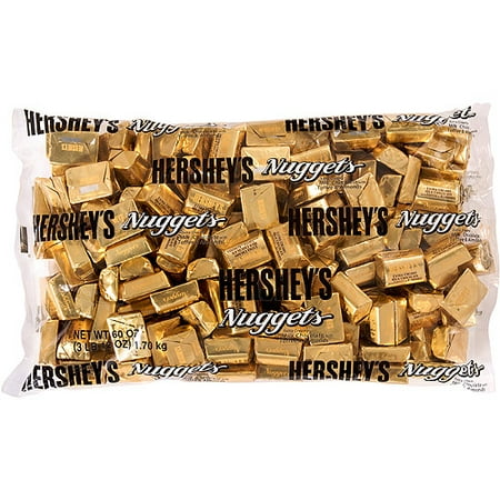 hershey nuggets candy chocolate milk toffee creamy almonds extra ounce lb bag bulk gold walmart bars pack