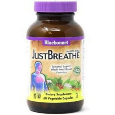 Bluebonnet Targeted Choice Justbreathe 60 Veg Capsules