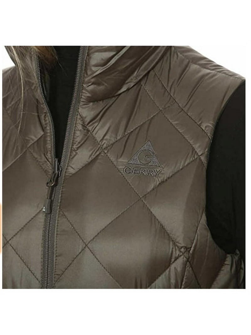 Gerry Women's Reversible Down Packable Hooded Vest - Walmart.com