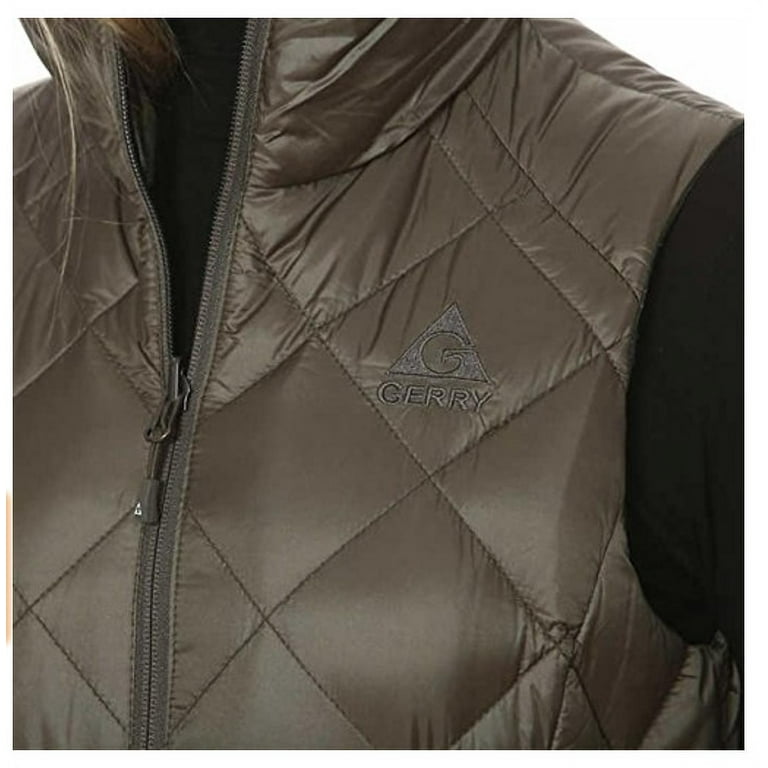 Gerry Women's Reversible Down Packable Hooded Vest - Walmart.com
