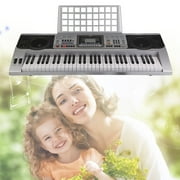 CNMODLE Universal Instrument LCD Display Electronic Organ 61 Keys Music Electronic Keyboard Music Player MK-810 Chrismas Gift