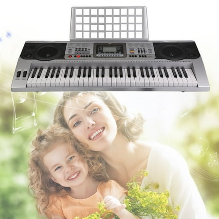 CNMODLE Universal Instrument LCD Display Electronic Organ 61 Keys Music Electronic Keyboard Music Player MK-810 Chrismas Gift