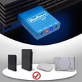 thumbnail image 4 of Adaptador de Controlador de Juego Inalámbrico Yuxing para PSX PS1 PS2 9076 NS Color Transparente Blanco, 4 of 5
