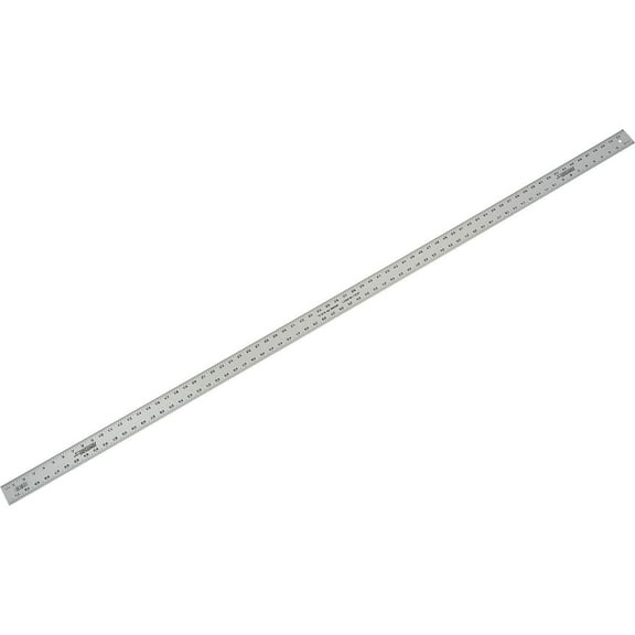 Johnson Level Straight Edge Ruler J72 - Heavy-Duty Aluminum - 72 In.
