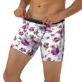 thumbnail image 2 of Sigee Rose Flowers for Men's Boxer Briefs,Moisture Wicking and Breathable Medium, 2 of 9
