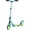 Teal Blue, variant on Hurtle Fitness Lightweight and Foldable Kick Scooter - Adjustable Scooter for Teens and Adult, Alloy Deck with High Impact Wheels (Teal Blue)