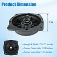 thumbnail image 2 of 2 Pack Hayward SPX2600E5 Seal Plate Kit, Compatible with Super Pump SP2600X & MaxFlo SP2800X Series Pool Pumps, Replacement Impeller Housing Base, 2 of 6
