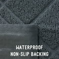 thumbnail image 6 of Downtown Pet Supply Non Slip and Washable Cat Litter Mat 23" x 35", Grey, 6 of 8