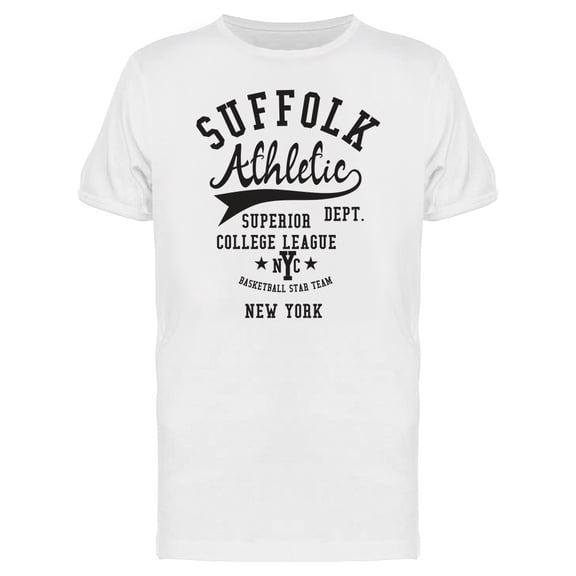 Suffolk Athletic College League Tee Men's -Image by Shutterstock