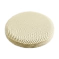 thumbnail image 3 of MTBLYS Funda redonda para taburete de bar con elástico protector de asiento para taburetes de cocina y mostrador|Tejido de imitación de seda con lazos elásticos para un ajuste seguro|fácil de limpiar, 3 of 7