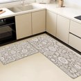 thumbnail image 5 of Farmhouse Kitchen Rugs Set 3 Piece, Boho Kitchen Mats for Floor, Non-Slip Kitchen Rug Waterproof Mats for Kitchen, Runner Rugs for Hallway Laundry Holiday Sink Decor, 5 of 12