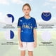 thumbnail image 3 of bolognifi Camiseta de fútbol for niños, camiseta de la Copa Europea/América, conjunto de pantalones cortos deportivos de fútbol for niños y niñas, 3 of 7