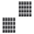 thumbnail image 1 of Becaristey 100x Sturdy And Durable Foil Bags For Easy Access And Wide Application Multi-functional Plastic Resealable black 2Set, 1 of 6