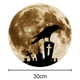 thumbnail image 3 of Adhesivo de pared luminoso removible de 30 cm (12 pulgadas) para habitación infantil, decoración de Halloween Cuervo, 3 of 8