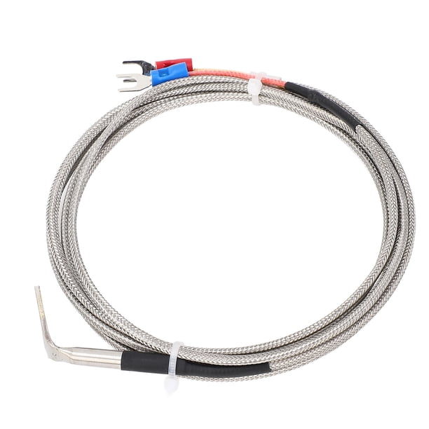 Sensor De Termopar De Tipo K, Sensor De Temperatura De Tipo K Tipo K Tipo De Sonda De Alta Temperatura Para El Motor Automotriz Medición De CHT Con Sonda De Acero Inoxidable