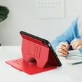 thumbnail image 2 of ELEHOLD for iPad 10th Gen 10.9 inch 2022 Flip Leather Stand Case,Magnetic Auto Wake/Sleep Multi-Angles Kickstand Anti-Slip Built-in Card Slots Business Shockproof Cover for Women Men,Red, 2 of 9