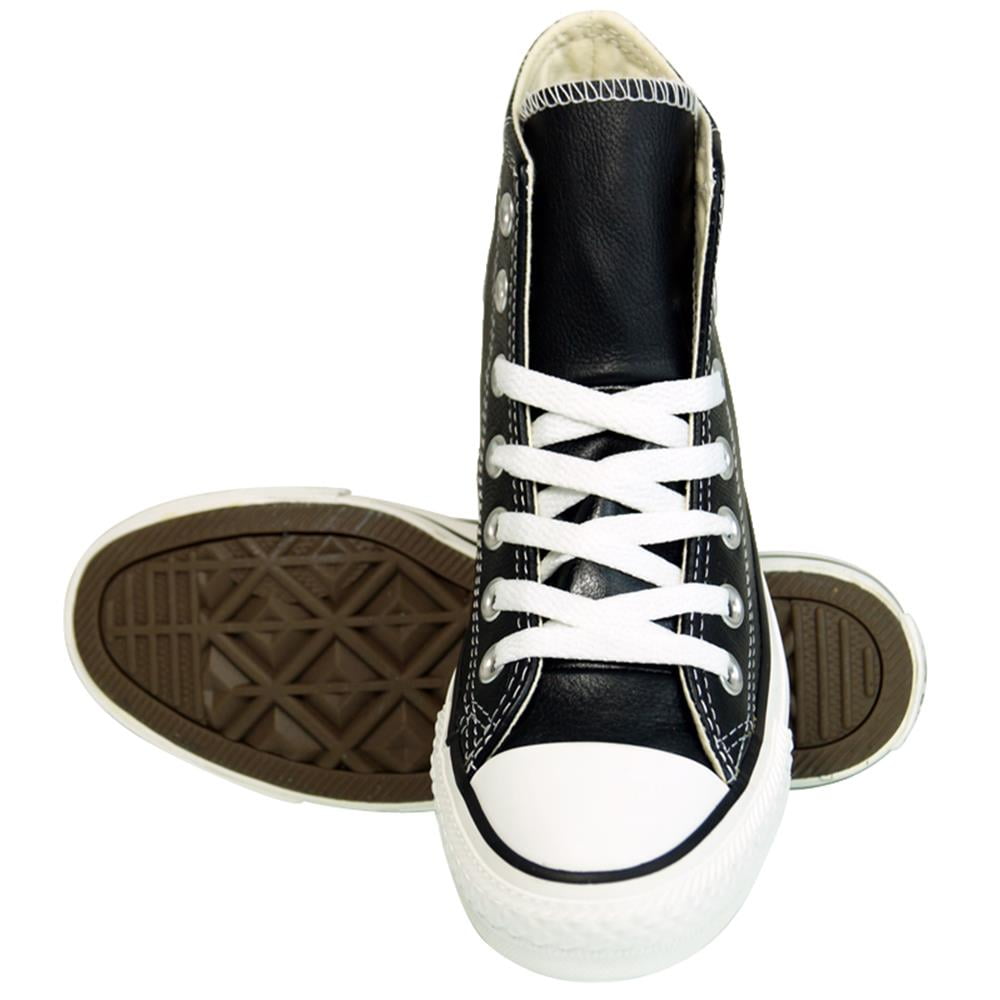 Converse Chuck Taylor All Star Hi Leather Black High Top Skateboarding Shoe 5.5M 3.5M Walmart