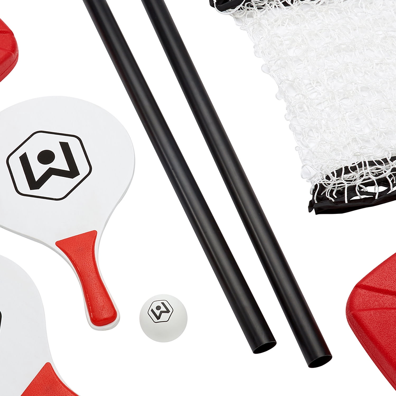 Wicked Big Sports: Paddle Battle Set - Oversized Ping Pong & Pickleball Outdoor Game Kit, 2 Players, Sports Activity For Yard-Beach-Park-Tailgating