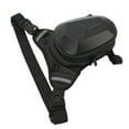 thumbnail image 3 of Bolsa cartuchera para motocicleta con tira reflectante, riñonera resistente al agua para senderismo al aire libre, viajes, pesca, estilo de fibra de carbono, 3 of 12