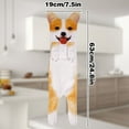 thumbnail image 2 of Qholemyo Dog Hand Towel Kitchen Bathroom Dog Towel Hanging Simulation Cute Pet Hand Towel Bathroom Hand Towels Soft Hand Towels, 2 of 5
