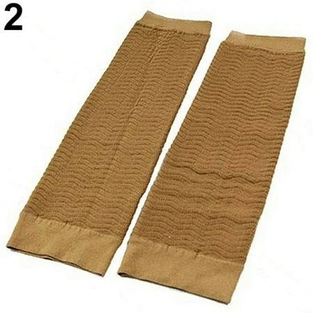 

HeJx 1Pair Women s Slim Slimming Fat Buster Burner Wrap Thigh Leg Massage Shaper