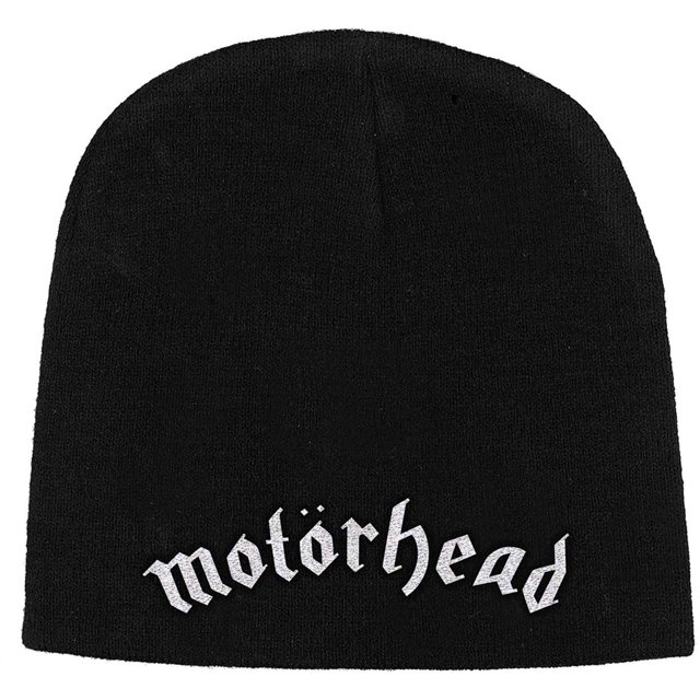 Motorhead - Gorro Beanie Logotipo para Adultos Unisex (Negro)