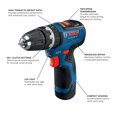 thumbnail image 2 of Bosch 12V Max 3/8In Hammer Drill/driver Kit With 2 2.0 Ah Batteries, 2 of 6