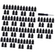 thumbnail image 2 of Clavos para reparación de neumáticos Tapones profesionales para reparación de neumáticos de motocicletas y camiones 100 piezas grandes, 2 of 9