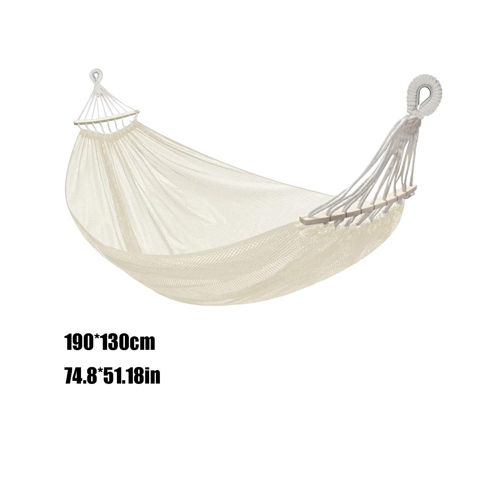 HongHeng Clearance Under $2.00 Breathable Ice Silk Mesh Hammocks Outdoor Non Rollover Swings Camping Children and Adult Hammocks 74.8x51.18in