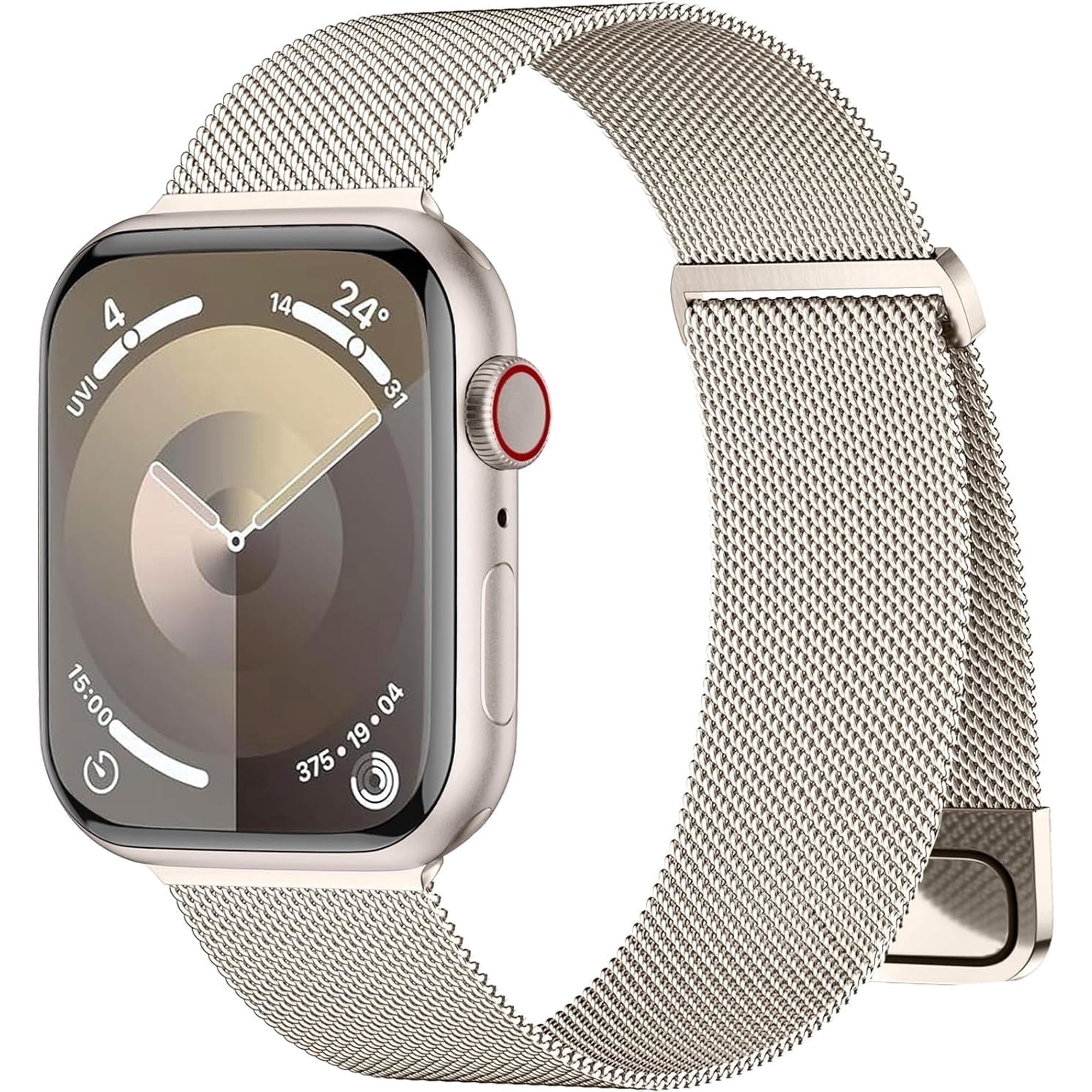 GEAK Compatible with Apple Watch Bands for Men Women 40mm 44mm 42mm 46mm 49mm 45mm 41mm 38mm Stainless Steel Magnetic Metal Band for iWatch Ultra 3 2 SE 3 2nd Generation Series 11 10 9 8 7 6 5 4 3