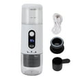thumbnail image 2 of Machine à Espresso Électrique Portable, Cafetière de Voyage Rechargeable, Cafetière Portative pour Voiture pour Camping Randonnée Bureau Compartiment pour Poudre et Capsules, 2 of 7