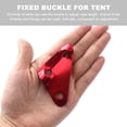 thumbnail image 4 of UPOUART 5Pcs Rope Tensioner Aluminum Alloy Red for Camping Enthusiasts, 4 of 8