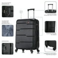 thumbnail image 4 of DUKAP Rodez 24" Lightweight Hardside Spinner Luggage, 4 of 11