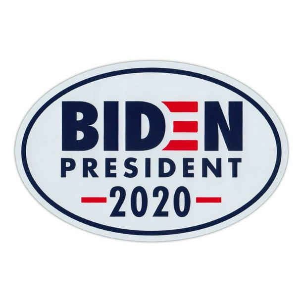 Oval Political Campaign Magnet Biden President 2020 Democrat President 6 X 4 Magnetic Bumper Sticker Walmart Com Walmart Com