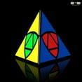 thumbnail image 5 of Amyove 2 X 2 Magic Cube Pyramid Shape Stress Reliever Toy for Kids Adults, 5 of 5