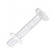 Clear Acrylic 14G Labret Monroe Lip Piercing Retainer
