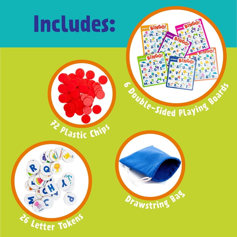 MindWare Alphabet Bingo Letter Learning Game photo 3