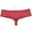 Red Brown, variant on Men's Swim Briefs with Lining Drawstring Half Hip Boyshort Thongs Mini Bikini Swimwear Surf Trunks Soft Quick-dry Tangas Breathable Underwear Red Brown L
