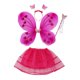 thumbnail image 1 of Disfraz de Hada para Niñas Disfraz de Princesa Tutu Personal para Niños Ala de Mariposa 4 Piezas/juego para Juegos de Simulación Favor de Fiesta Actua Fernando disfraz de hada, 1 of 8