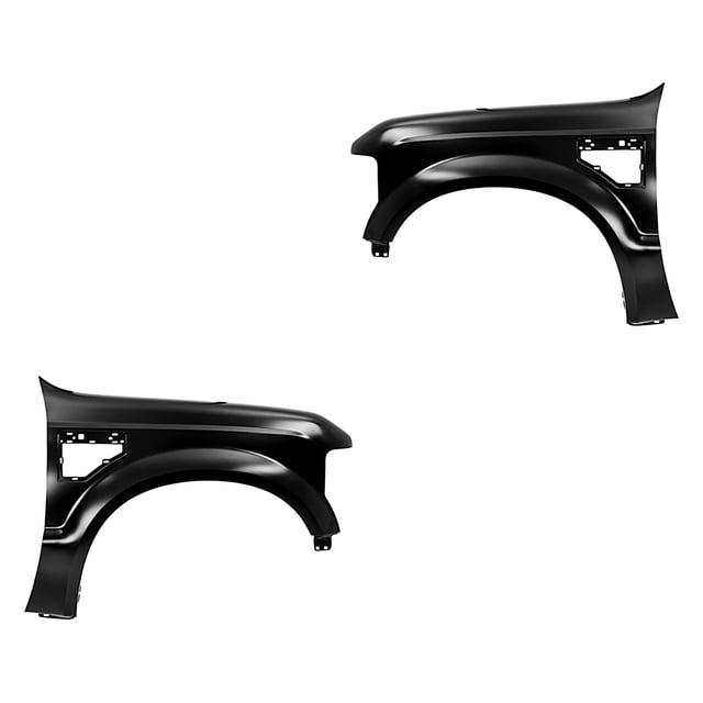 Par de Salpicaderas F-350 Super Duty 2008 A 2010 Ford Del S/Hoyo P/Mold TONG YANG .