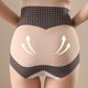 thumbnail image 5 of Pantalones ajustados de cintura alta para mujer, pantalones adelgazantes posparto, pantalones de seguridad de gran tamaño para levantar la cadera (color de piel),XL, 5 of 5
