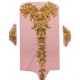 thumbnail image 5 of Malla de lentejuelas, hilo dorado, pluma, cola de fénix, patrón de ramillete, bordado, pegatina de tela, vestido cheongsam, accesorios de decoración de escenario, 5 of 5