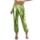 thumbnail image 5 of Pantalones de Cintura Alta de Pierna Ancha para Mujeres Pantalones de Cintura Alta Elegantes con Cierre de Cremallera, Pantalones Suaves de Poliéster para Verano Diario, 5 of 5