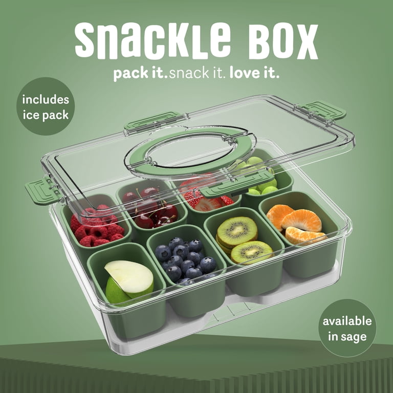 COOK WITH COLOR Snack Container with Ice Pack, Food Storage